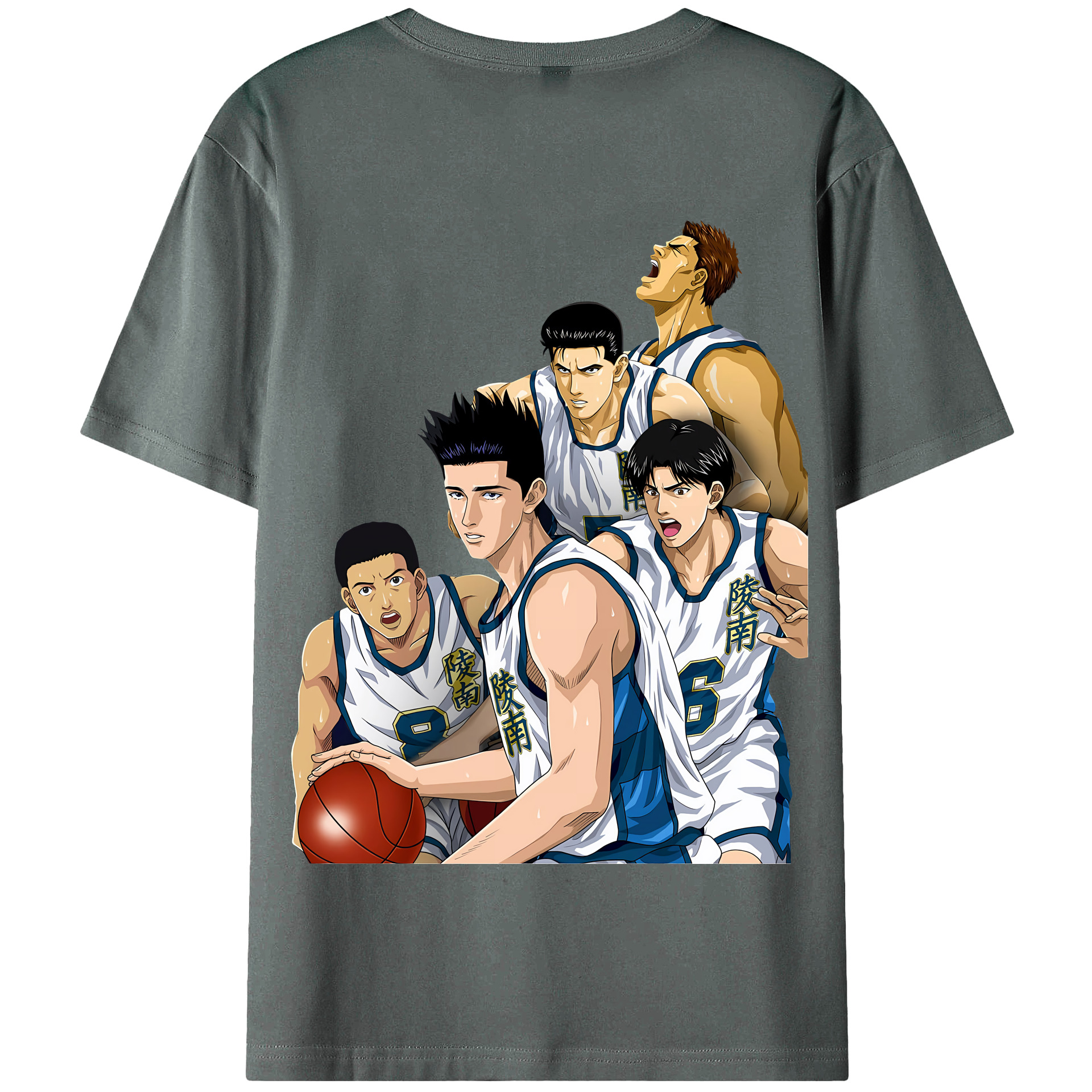 （画像用） SLAM DUNK／スラムダンク 綿100％半袖Tシャツ（背面プリント）